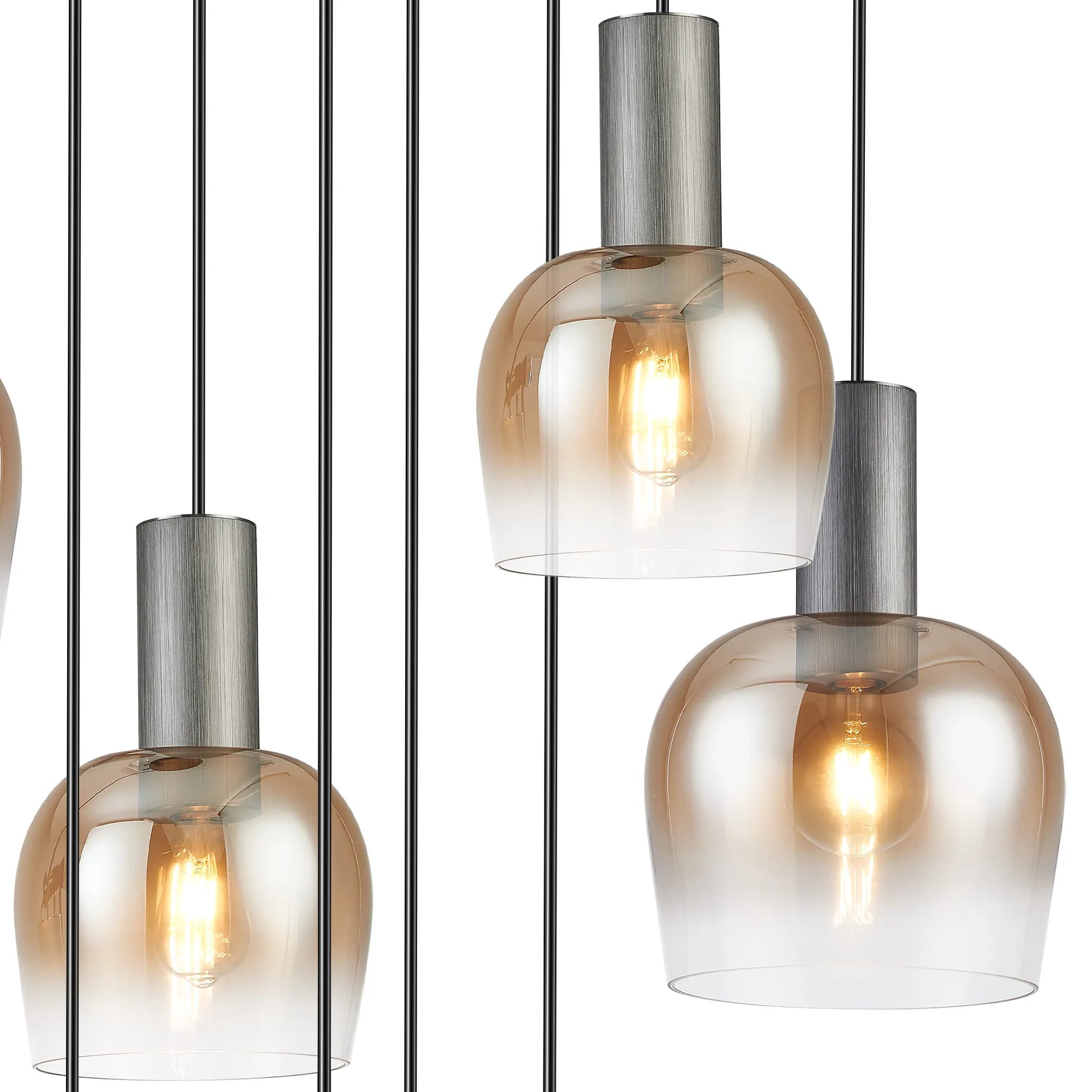 Camden 9 Light Round Pendant In Various Finishes - Image 10