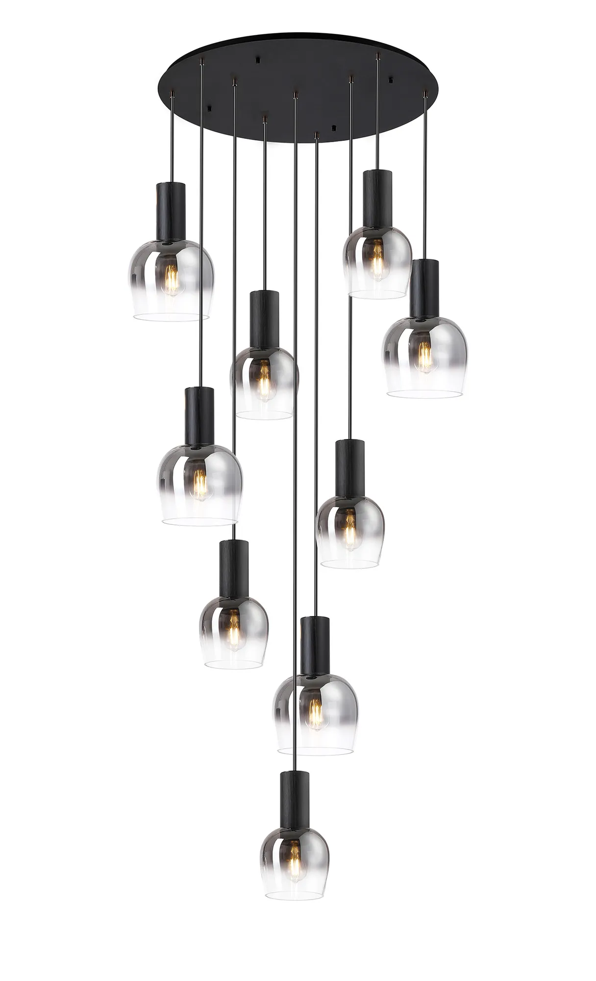 Camden 9 Light Round Pendant In Various Finishes - Image 22