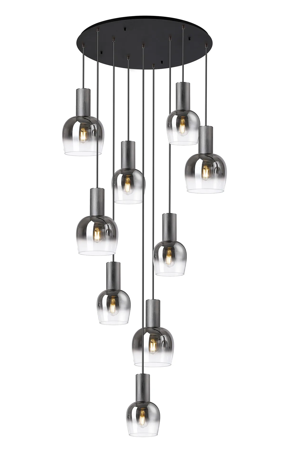 Camden 9 Light Round Pendant In Various Finishes - Image 24