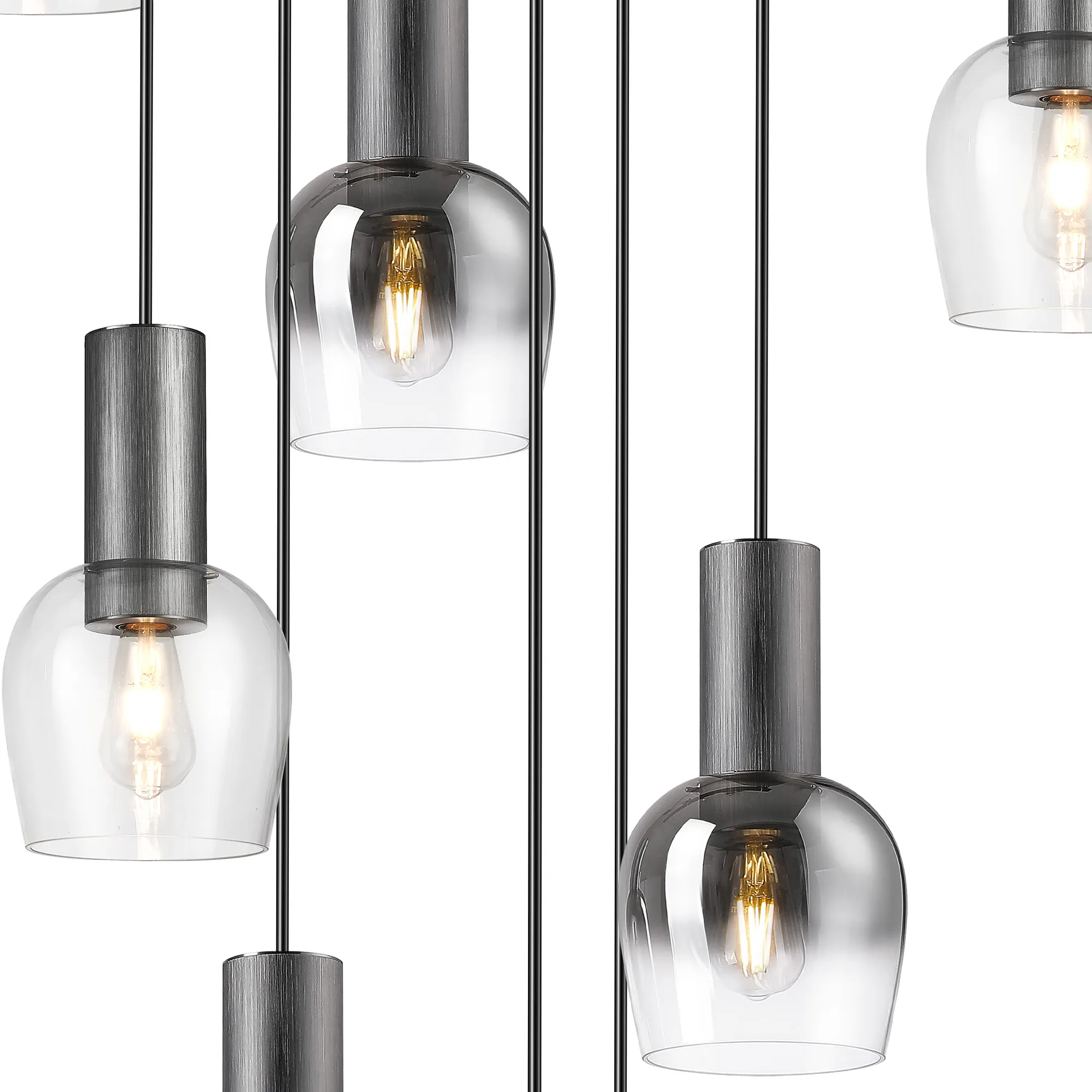Camden 9 Light Round Pendant In Various Finishes - Image 30