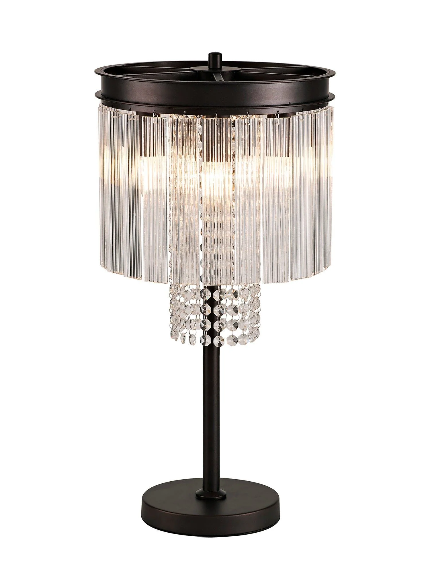 Camden Table Lamp, 6 Light E14, Brown Oxide - Image 5