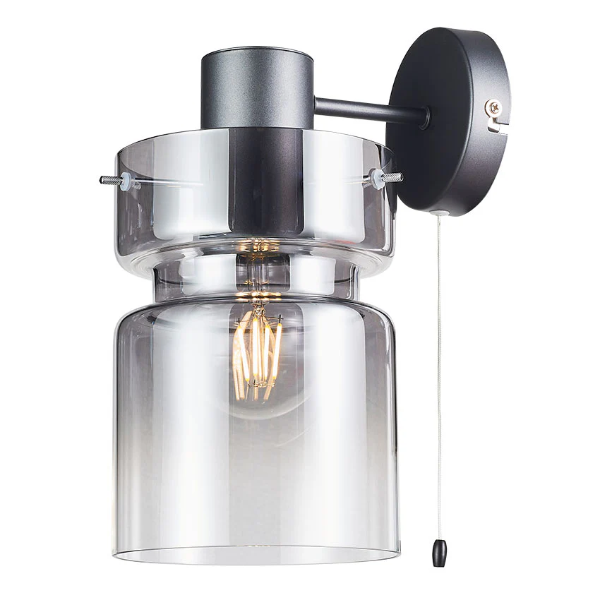 Camden Wall Light- Silver/ Copper/ Grey Finishes - Image 2