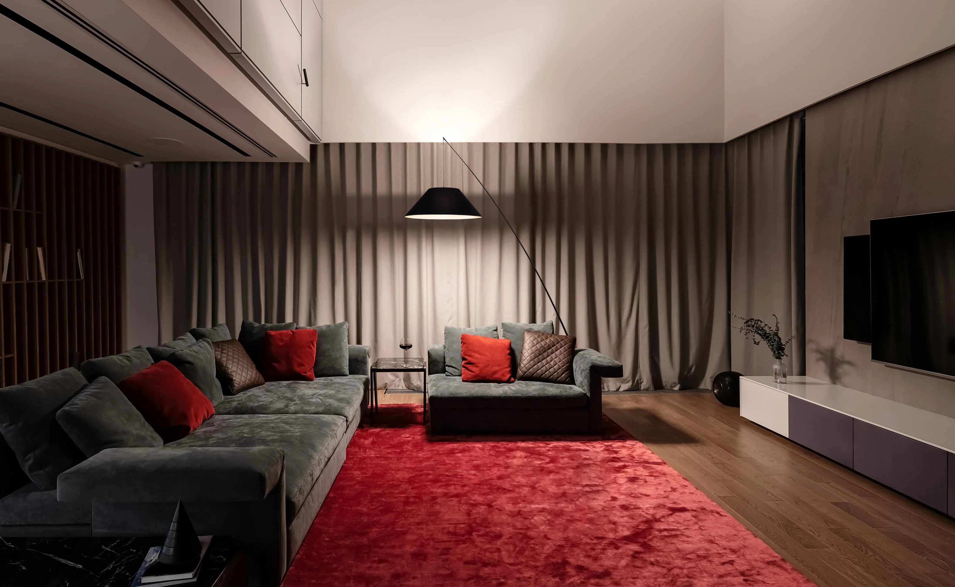 Campanula Floor lamp E27 - Black & Black Finish - Image 4