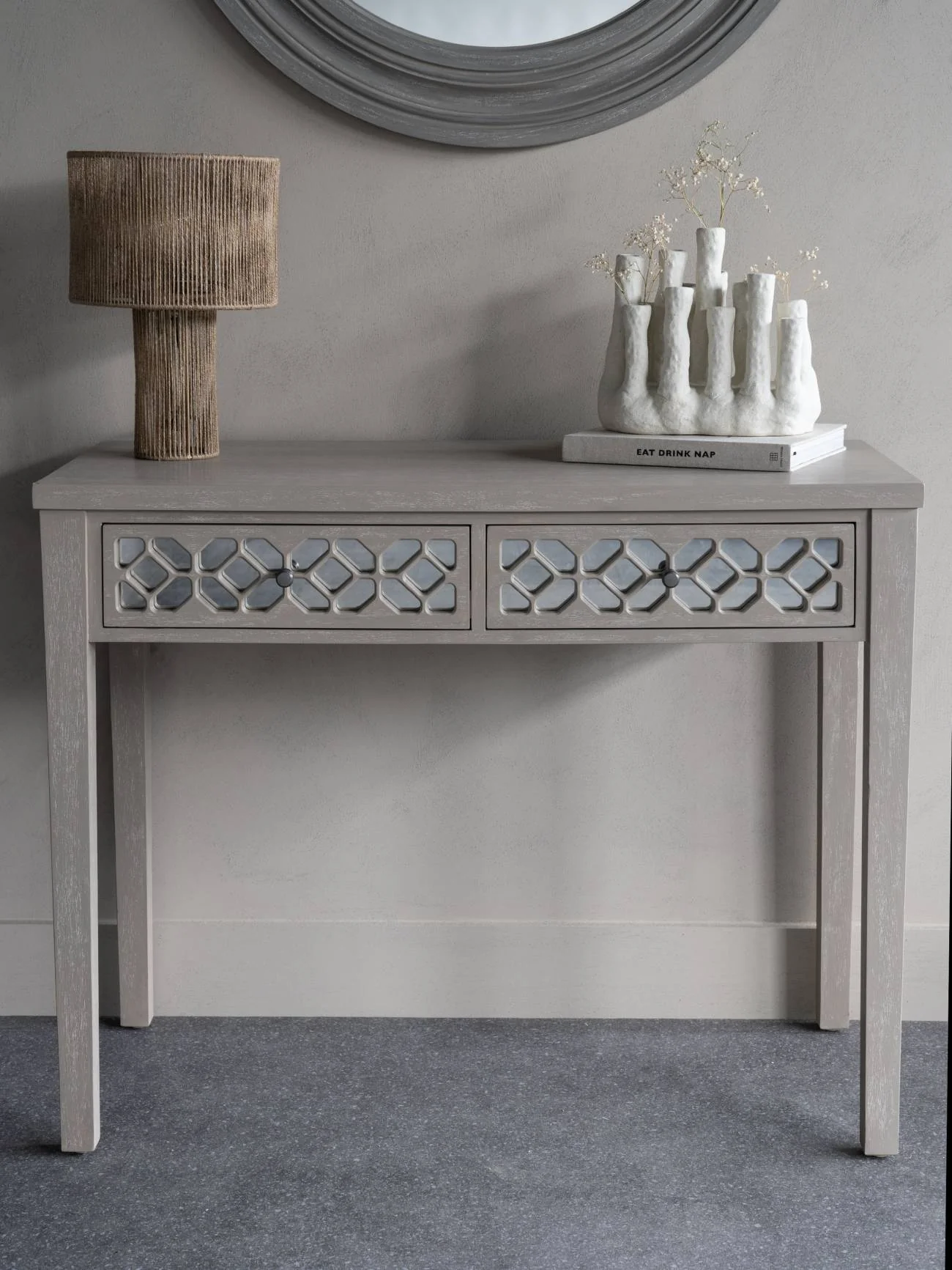 Campbell 2 Drawer Console Table - Image 3