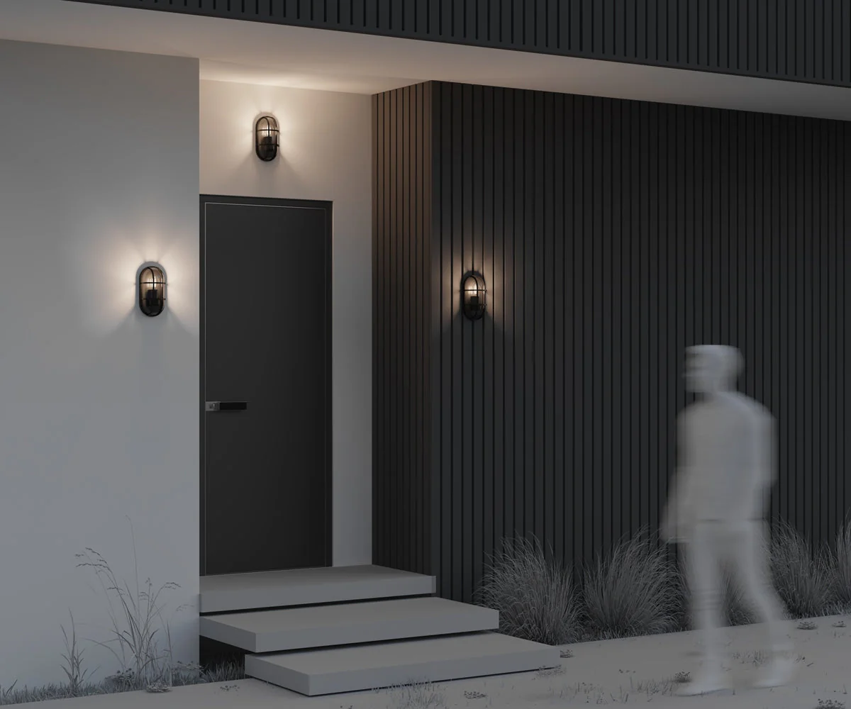 Candle Outdoor Flush Wall Lamp IP65 - Image 2