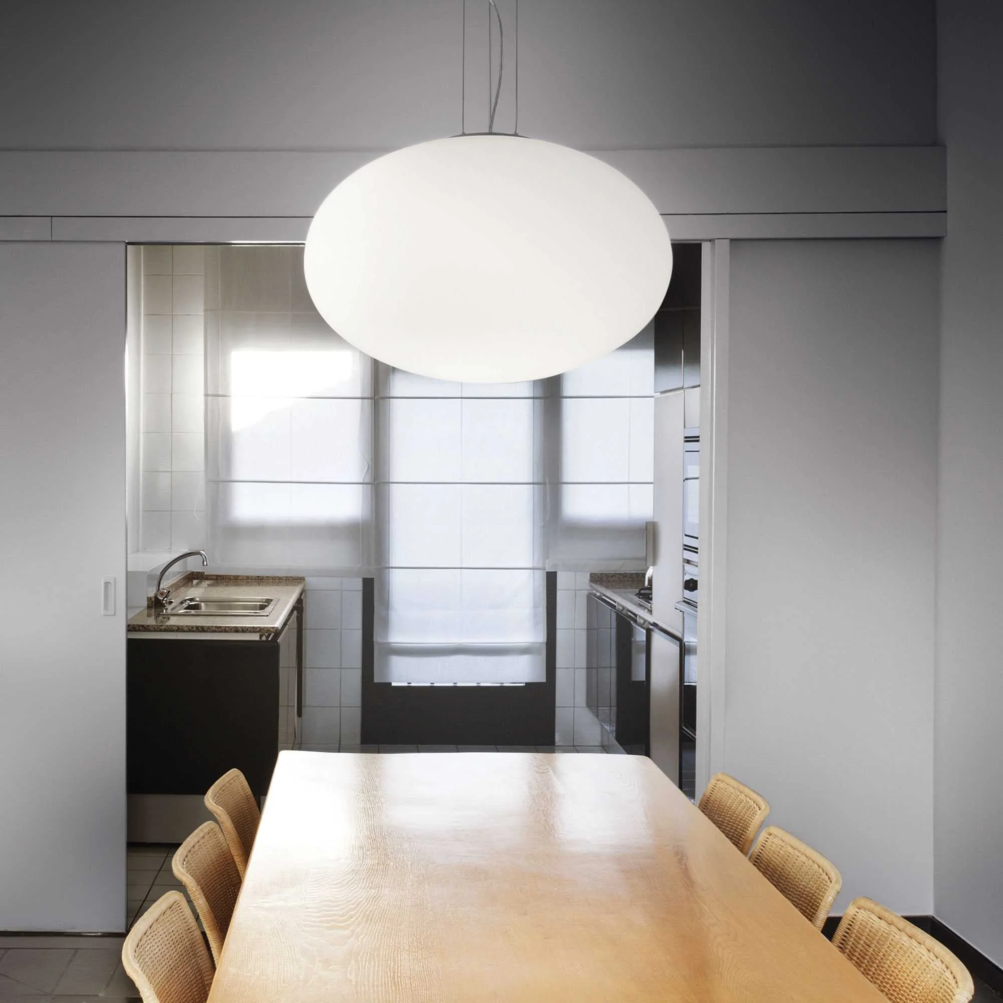 Candy Medium/Large Pendant - White Finish - Image 2