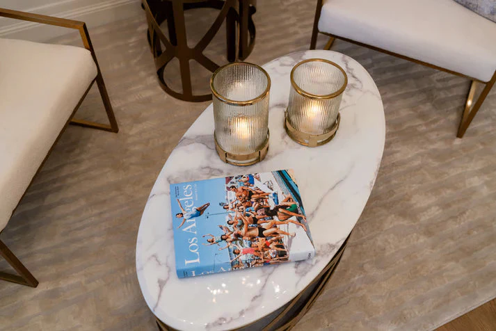 Cannes Coffee Table Gold - Finish - Image 3