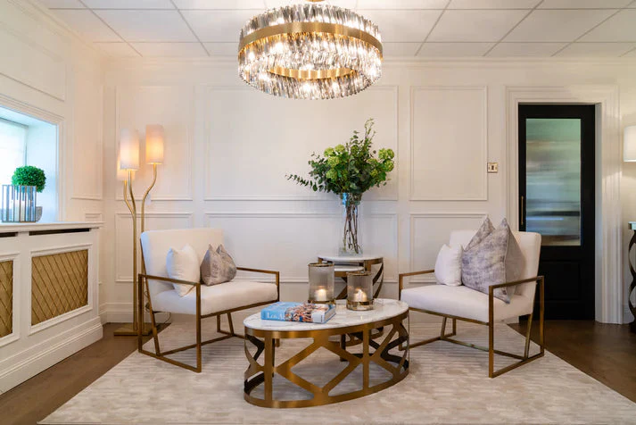 Cannes Coffee Table Gold - Finish - Image 9