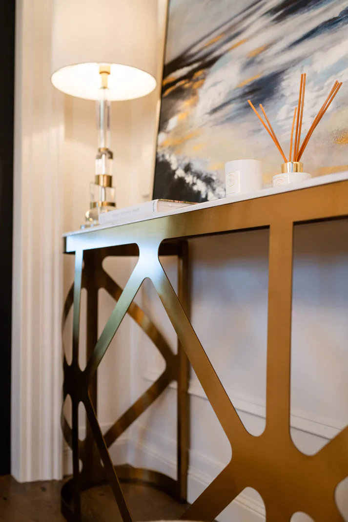 Cannes Console Table Gold - Finish - Image 4