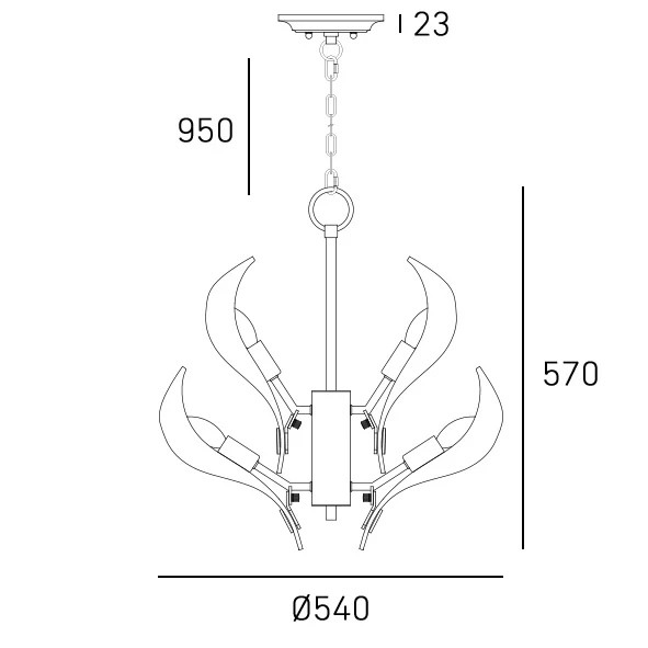Cannes Hanging Light- Various Sizes - Image 10