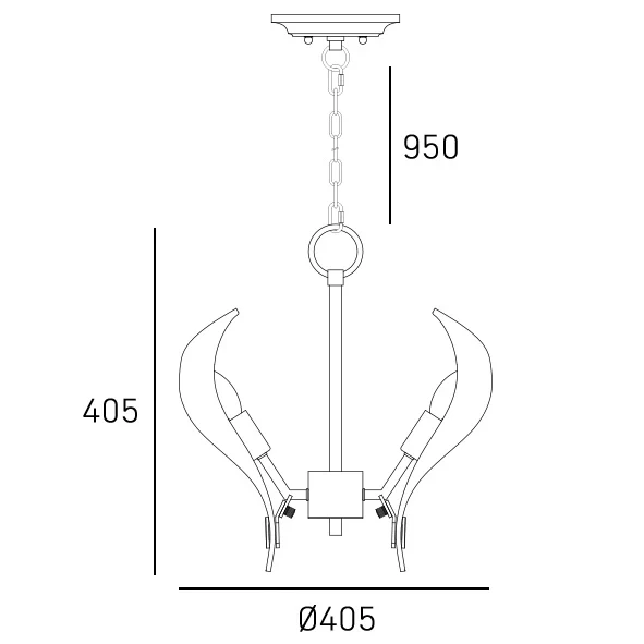 Cannes Hanging Light- Various Sizes - Image 11