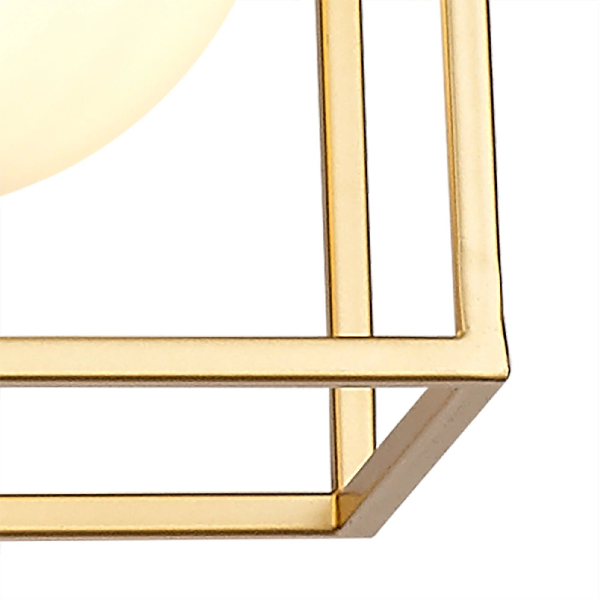 Cannes Linear Pendant, 3 Light Adjustable E14, Matt Black/Painted Gold - Image 4