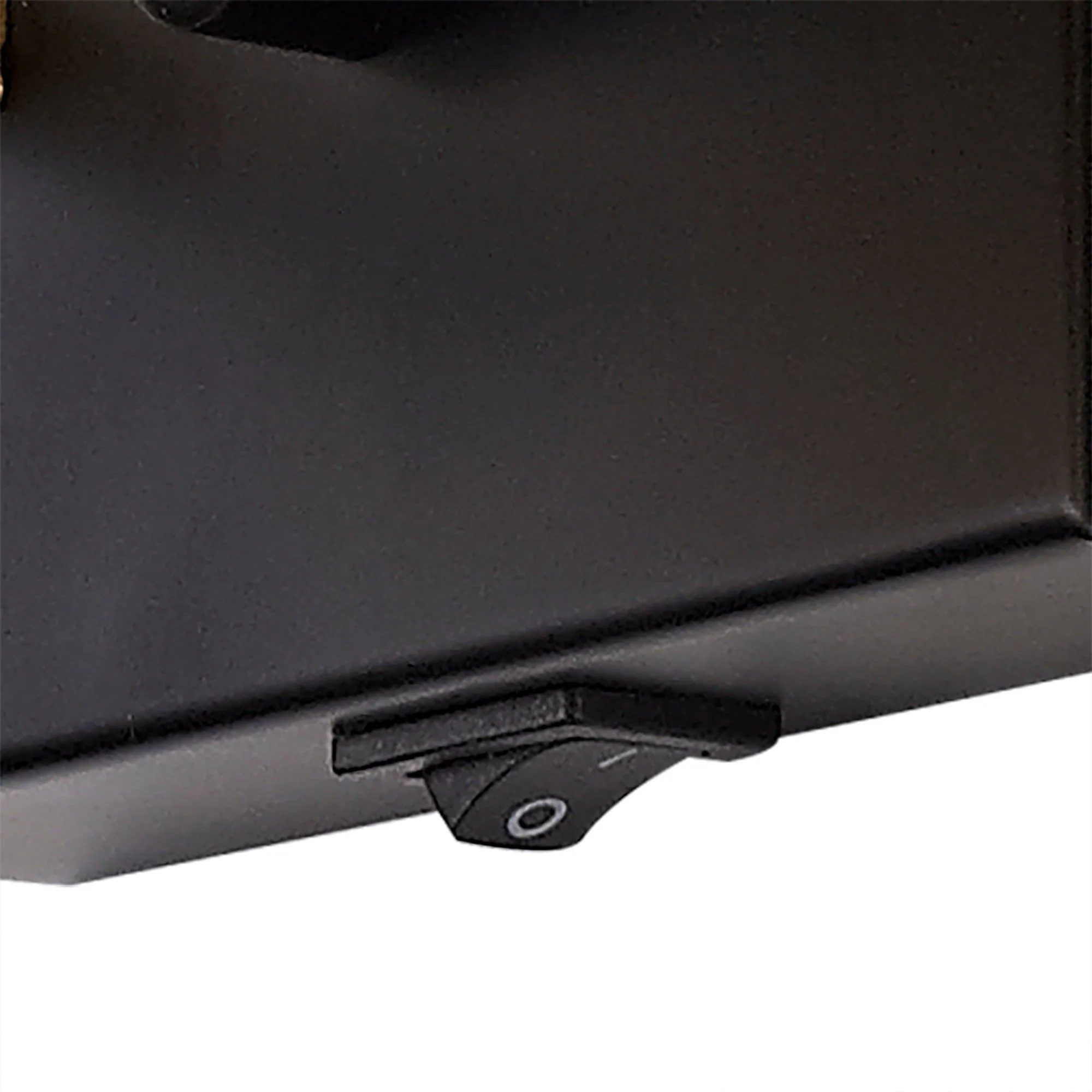 Cannes Wall Lamp Switched, 1 Light E14, Matt Black/Polished Gold - Image 6