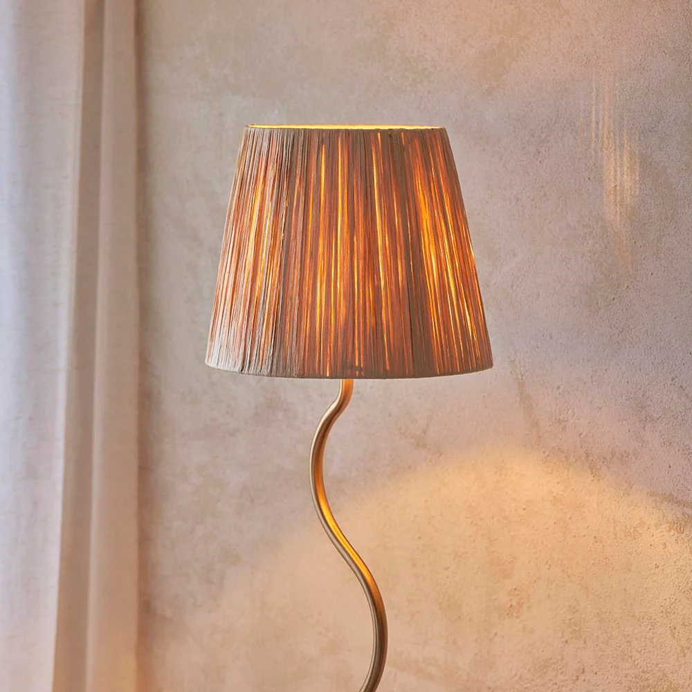 Canopus Floor Lamp - Matt Black/Aged Brass Finish E27 - Image 11