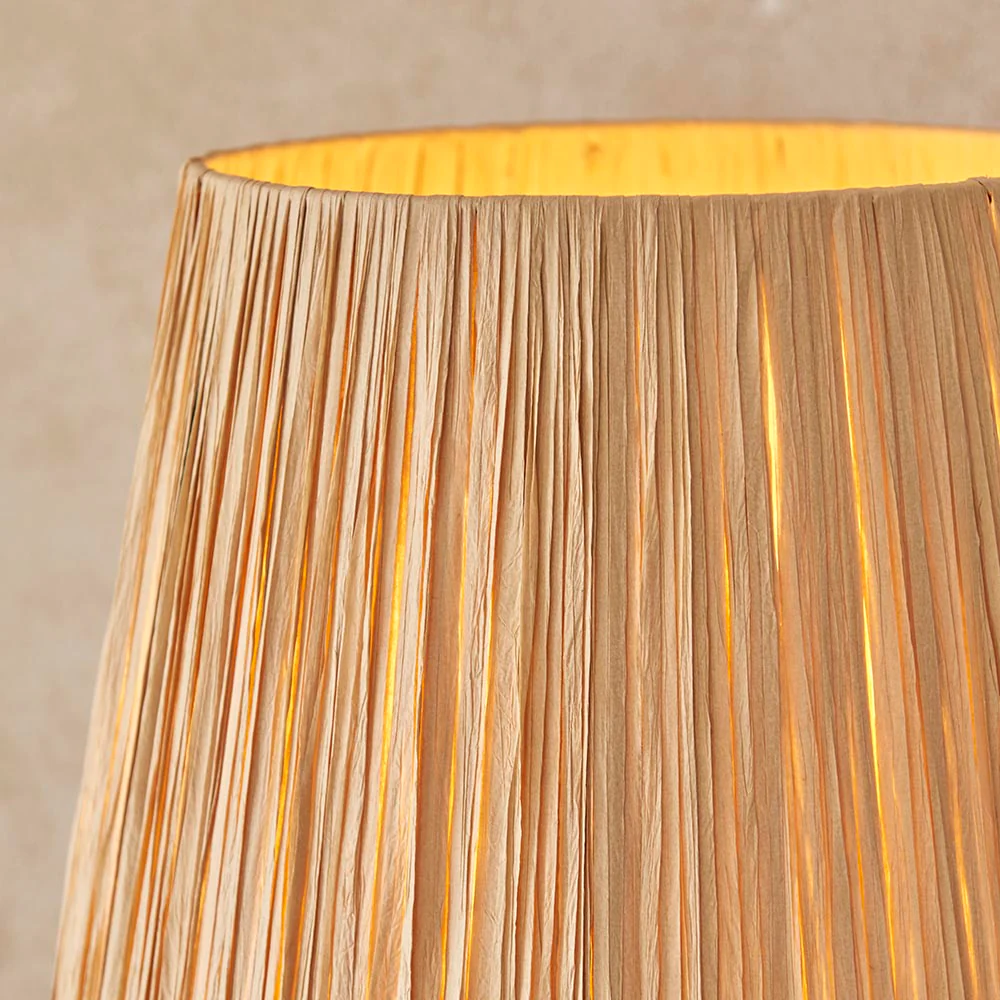 Canopus Floor Lamp - Matt Black/Aged Brass Finish E27 - Image 14