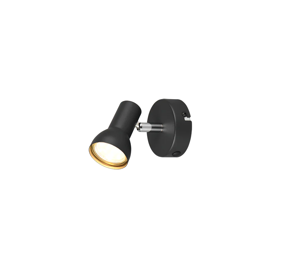 Cantar Wall/Ceiling Spotlight - White/Black - Image 2