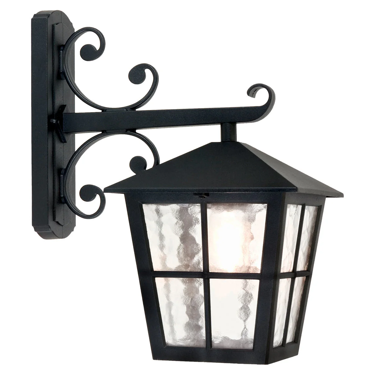 Canterbury Up/Down Wall Lantern - Black Finish - Image 2