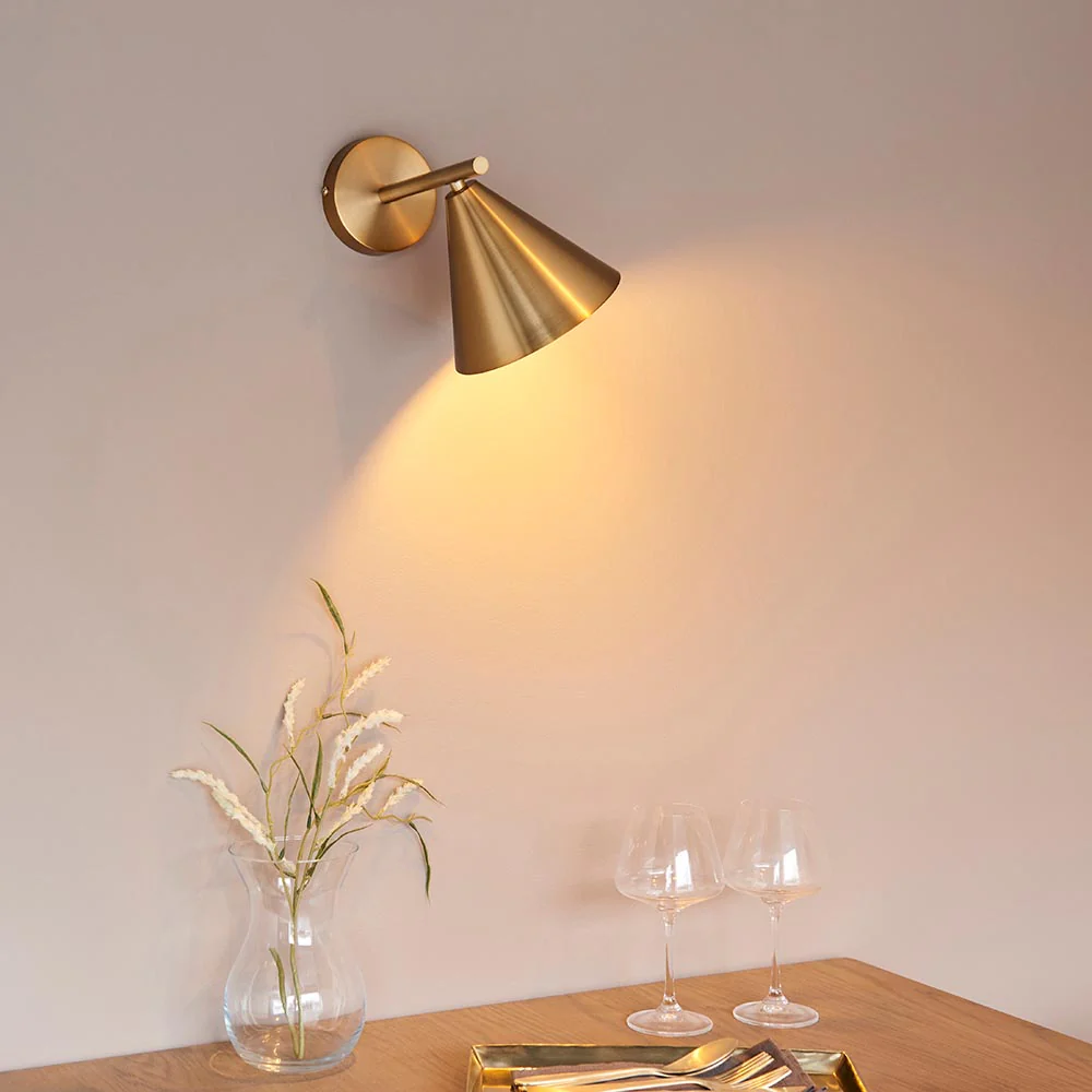 Cape Wall Light - Antique Brass/Bronze - Image 2