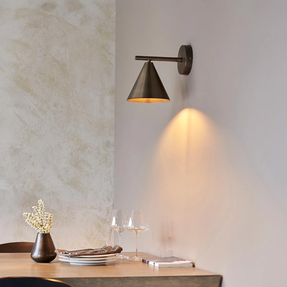 Cape Wall Light - Antique Brass/Bronze - Image 5