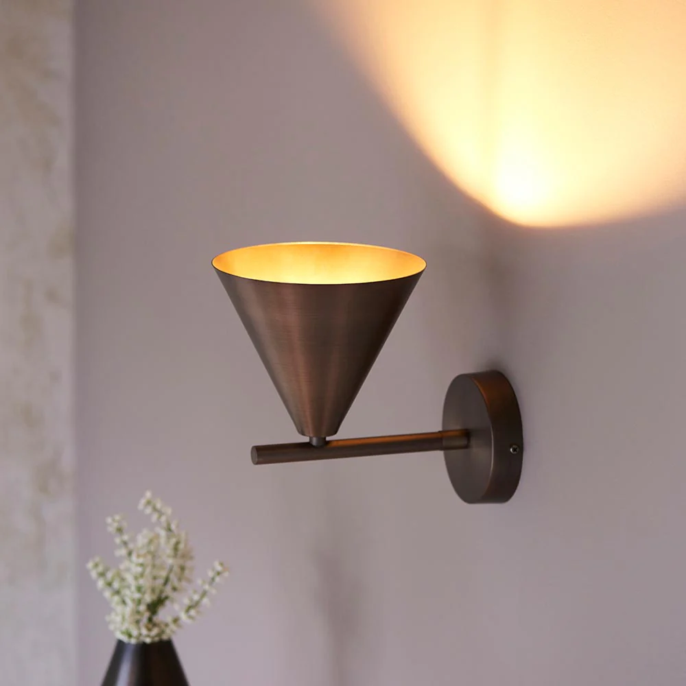 Cape Wall Light - Antique Brass/Bronze - Image 6