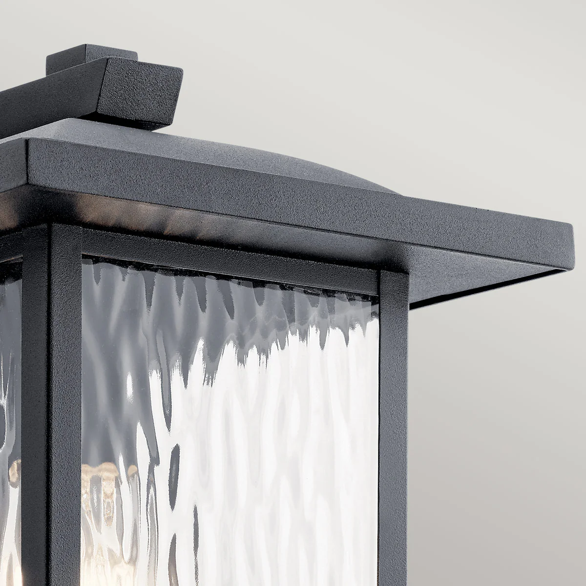 Cappanna 1 lt Exterior Wall Lantern - Textured Black  IP44 E27 - Image 16