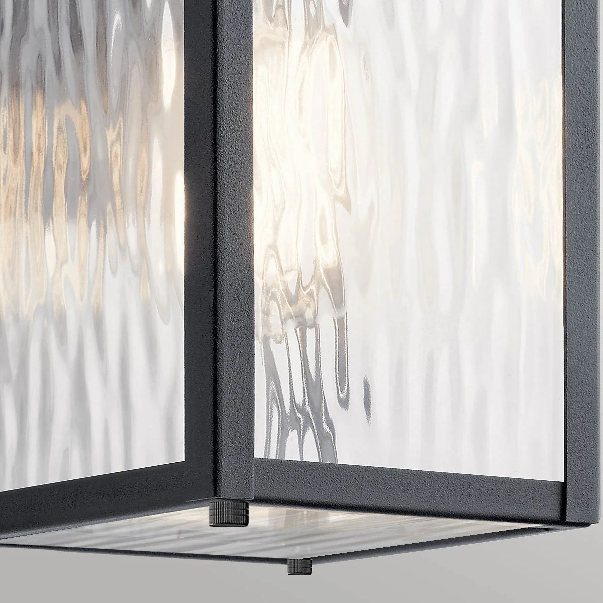 Cappanna 1 lt Exterior Wall Lantern - Textured Black  IP44 E27 - Image 7