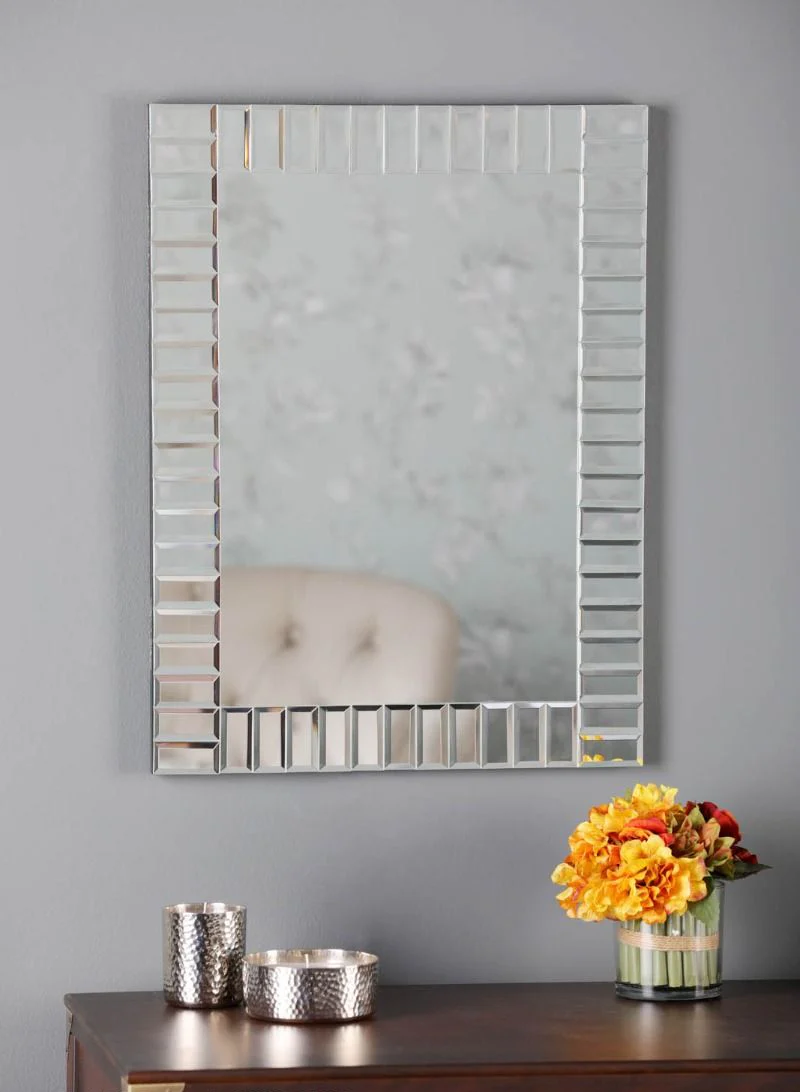 Capri Rectangle Bevelled Mirror - Small and Medium - Image 2