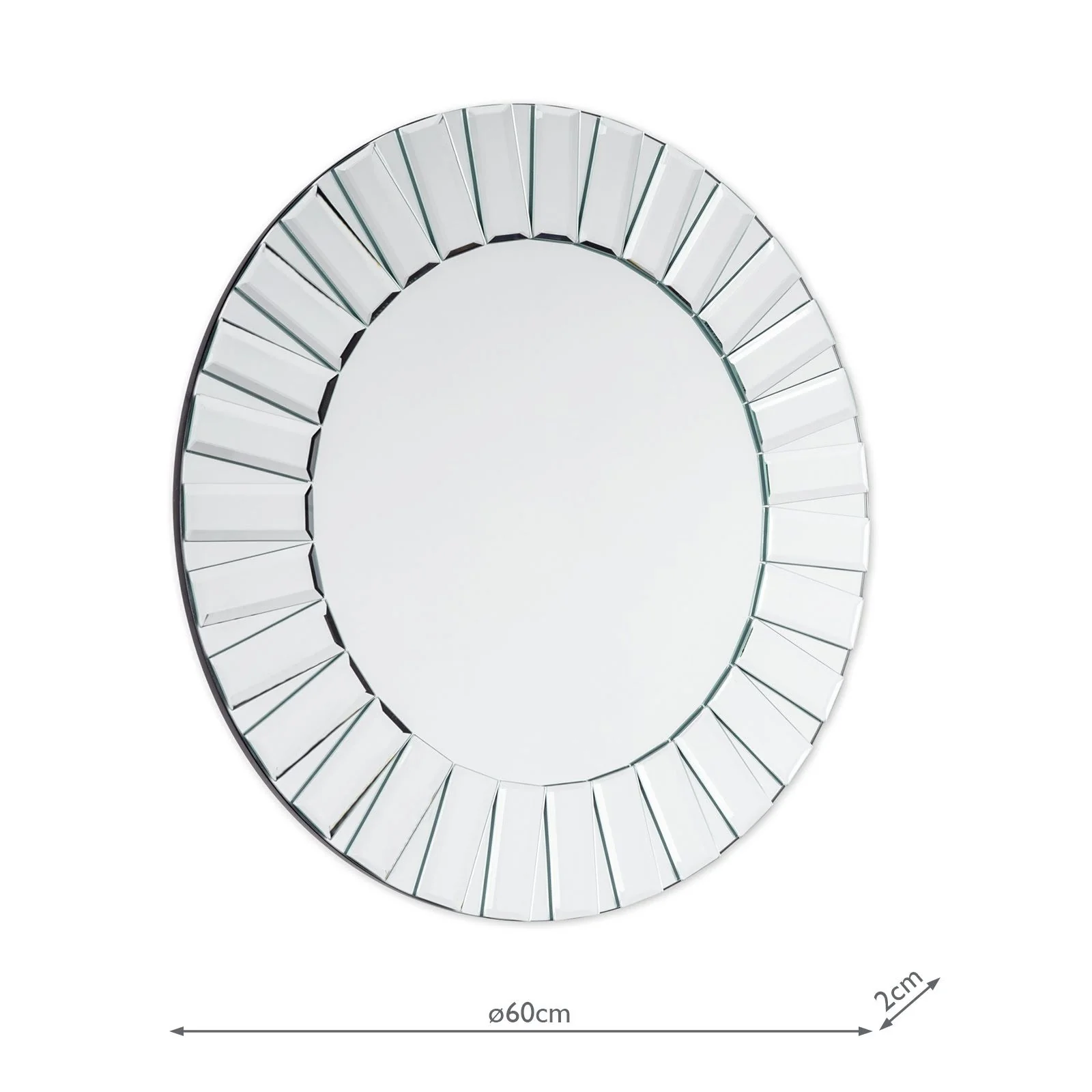 Capri Rounded Bevelled Mirror - Small and Large - Image 6