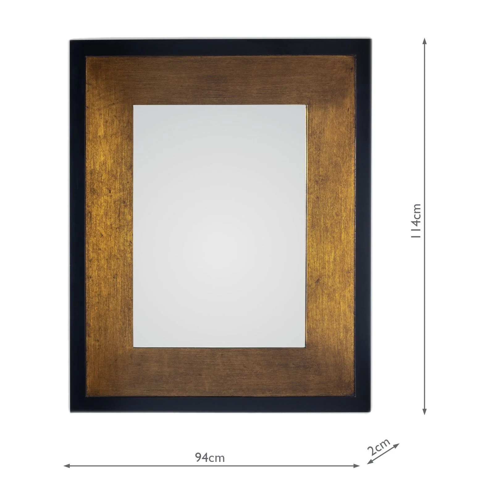 Cara Mirror Mottled Bronze - Small and Large - Image 3