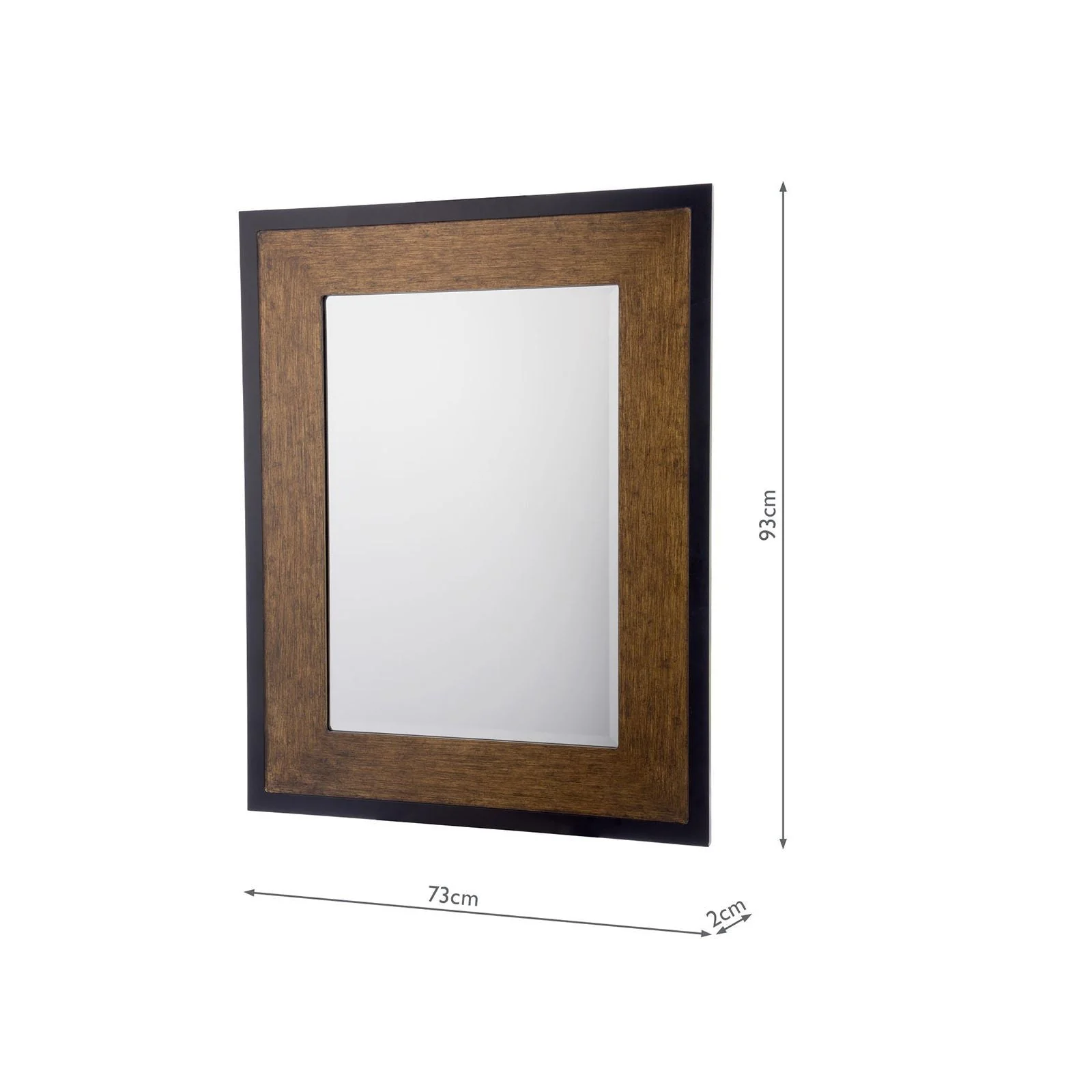 Cara Mirror Mottled Bronze - Small and Large - Image 5