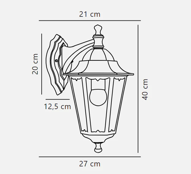 Cardiff Up/Down Wall light - Image 4