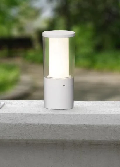 Carlo 250/400/800 mm Black/Grey Clear LED 3.5W Bollard Post Light - Image 7