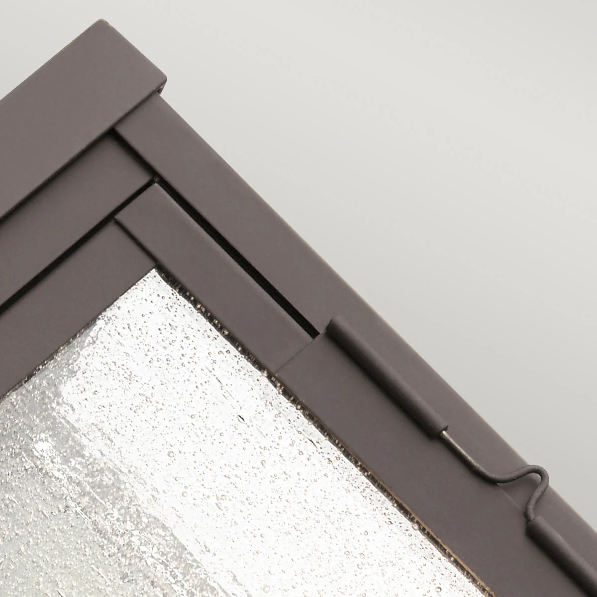Carlson Small/Medium Wall Lantern - Rubbed Bronze Finish - Image 5