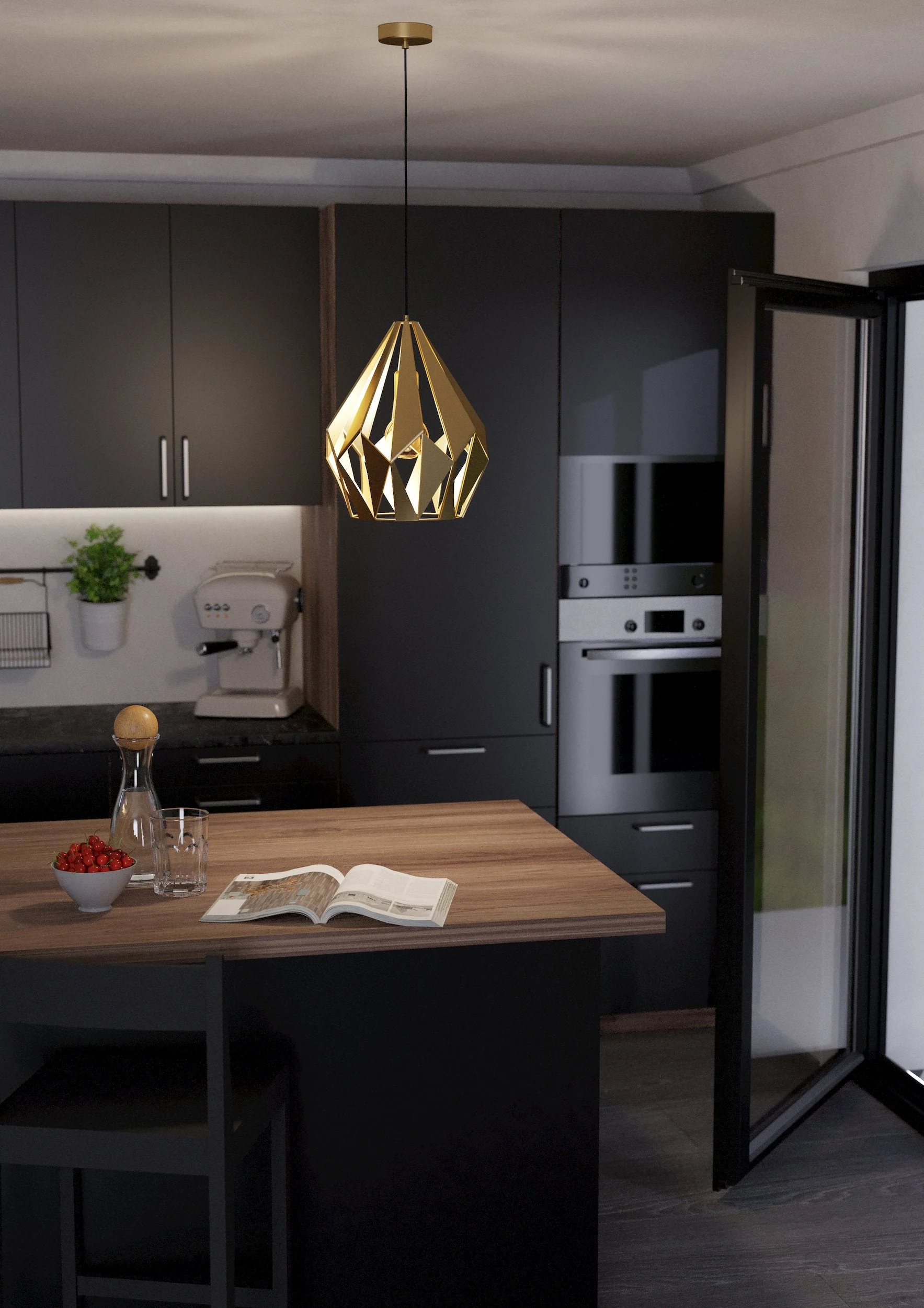 Carlton 1Lt Pendant Light - Image 3