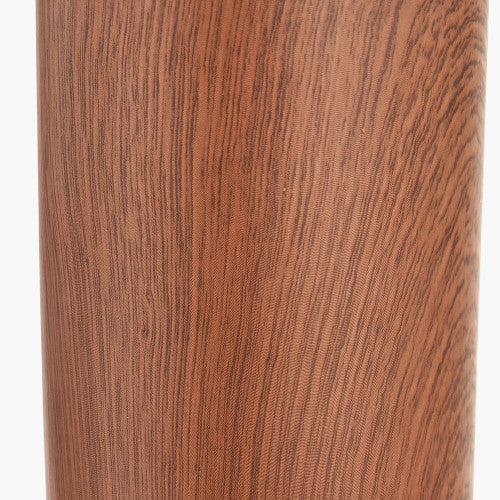 Carrara Wood Effect Ceramic Tall Table Lamp - Image 5
