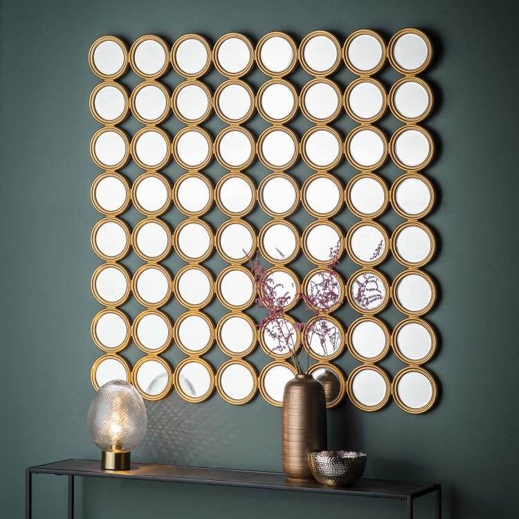 Carrington Circles Mirror W1040 x D20 x H1040mm - Image 2