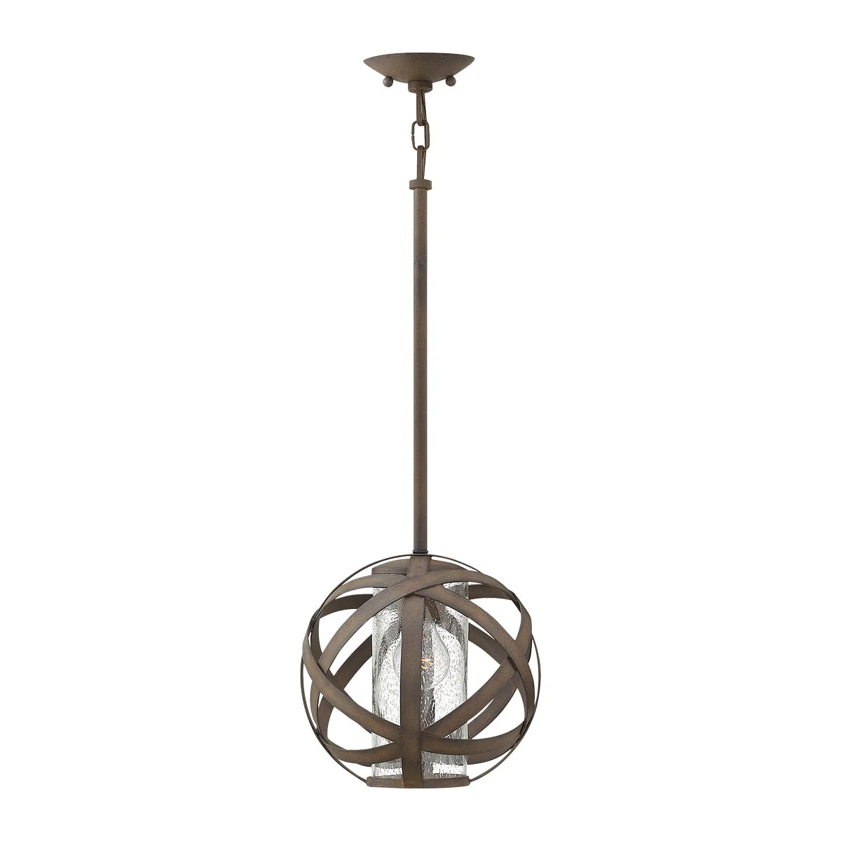 Carson 1/3/5Lt Outdoor Chandelier – Vintage Iron Finish
