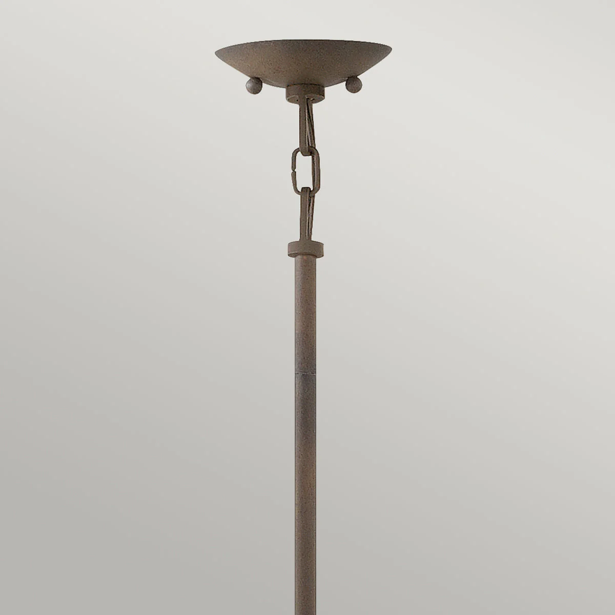 Carson 1/3/5Lt Outdoor Chandelier – Vintage Iron Finish - Image 2