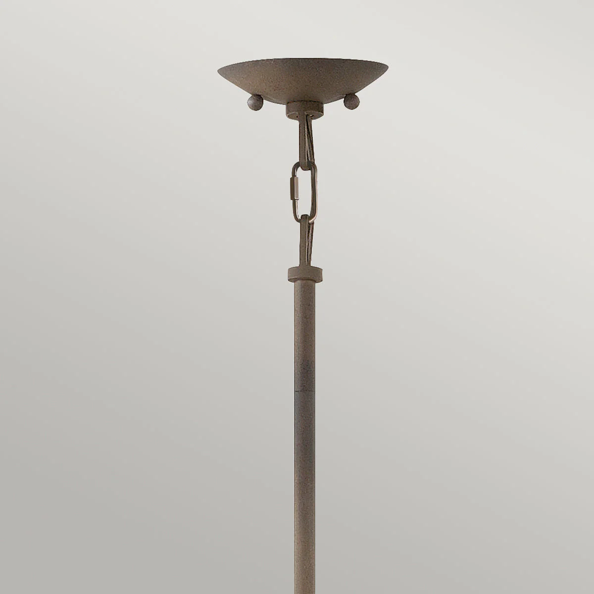 Carson 1/3/5Lt Outdoor Chandelier – Vintage Iron Finish - Image 9