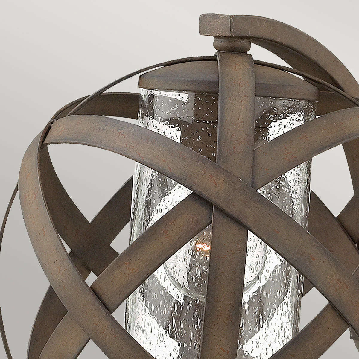 Carson Wall Lantern – Vintage Iron Finish - Image 2