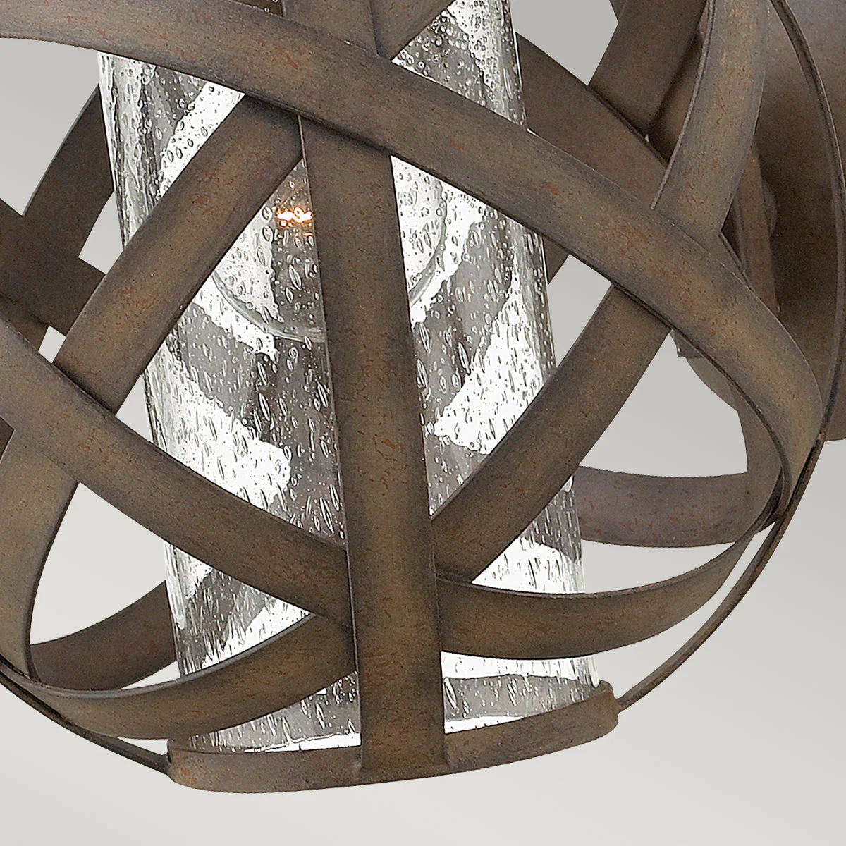 Carson Wall Lantern – Vintage Iron Finish - Image 3