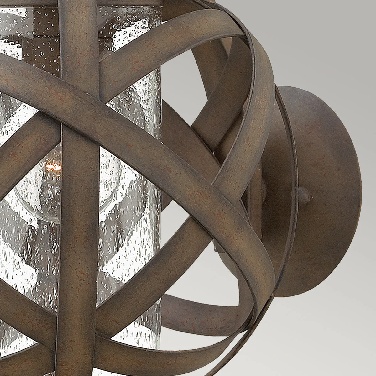 Carson Wall Lantern – Vintage Iron Finish - Image 4