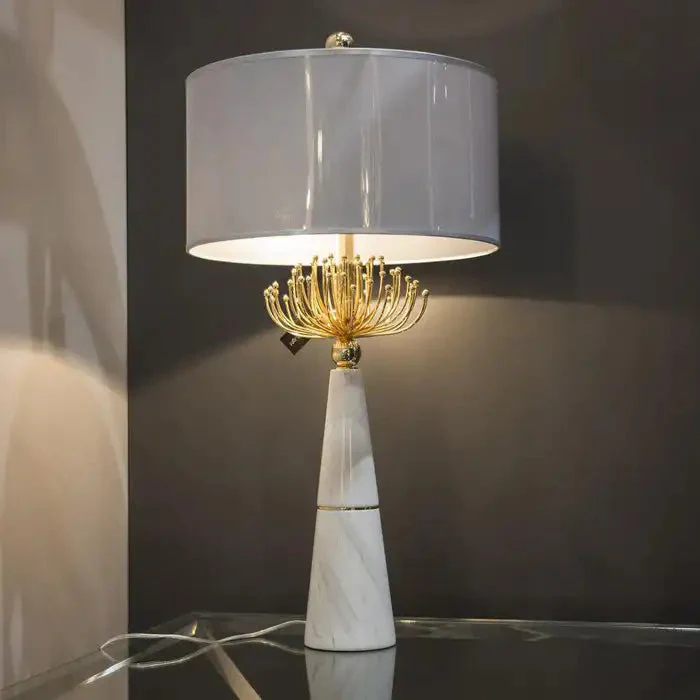Cartagena Table Lamp- Gold Finish - Image 2