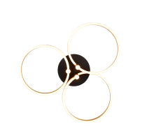 Caruso Ceiling Light - Silver & Gold Finishes - Image 3