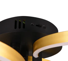 Caruso Ceiling Light - Silver & Gold Finishes - Image 5