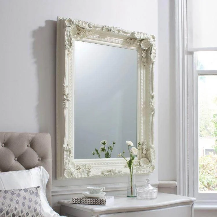 Carved Louis Mirror - Various Finishes - Image 4