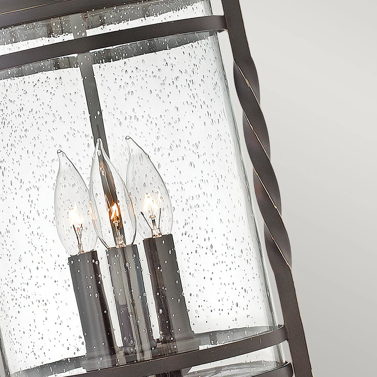 Casa 3Lt Chain Lantern – Olde Black Finish - Image 3