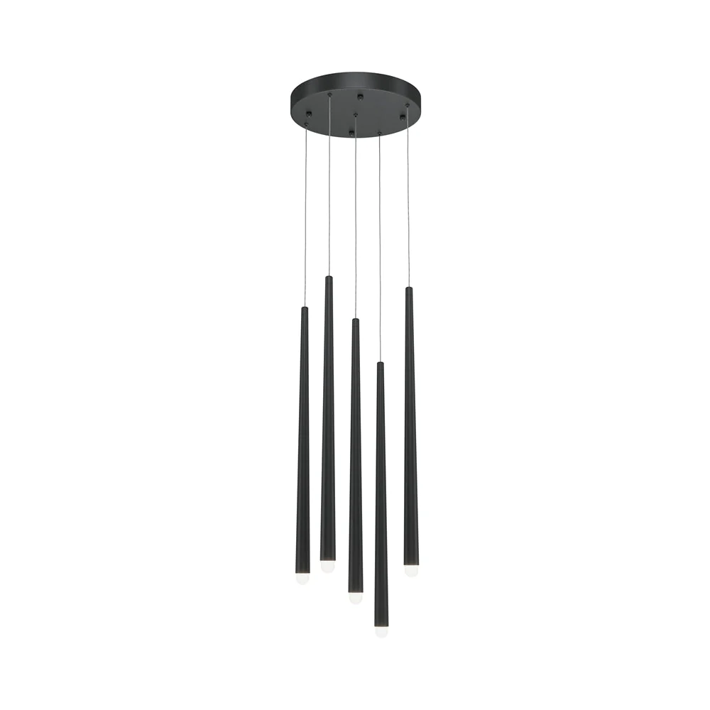 Cascade 3lt/5lt Cluster Light - Black/Brass - Image 11