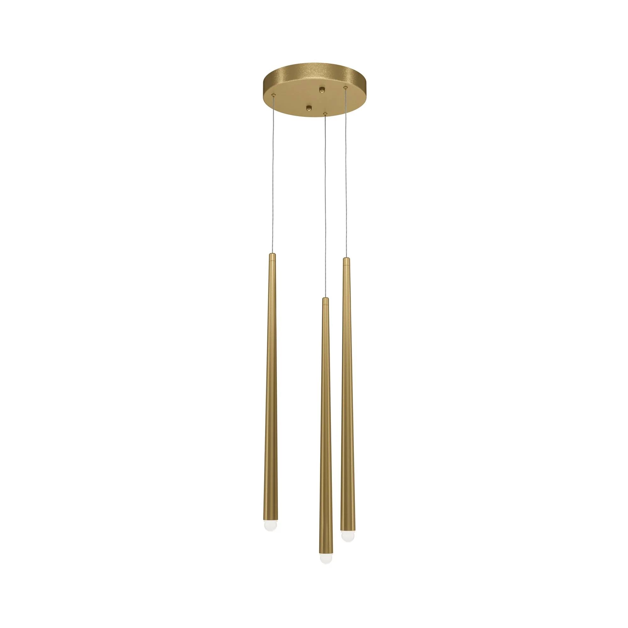 Cascade 3lt/5lt Cluster Light - Black/Brass - Image 7
