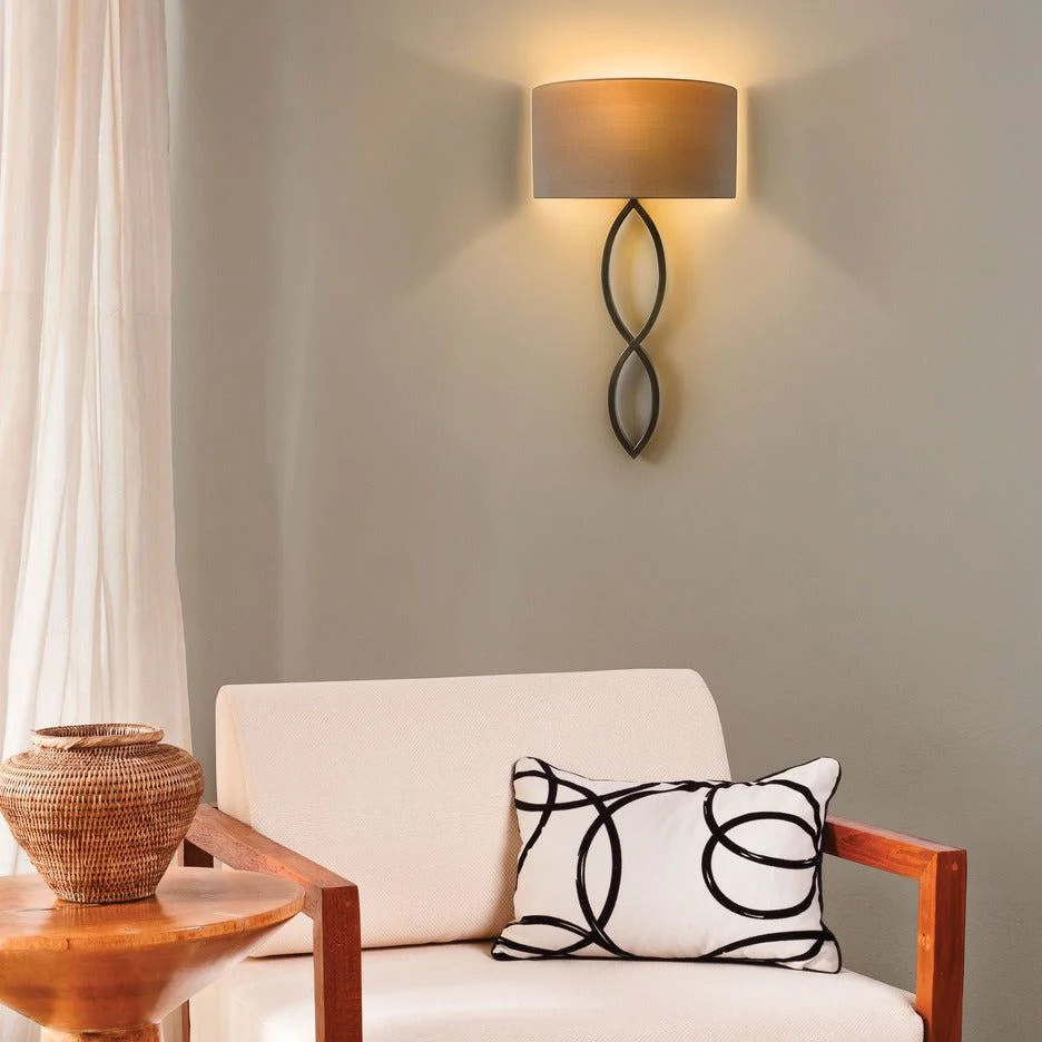 Caserta Wall Light - Bronze with Various Shades - Image 4
